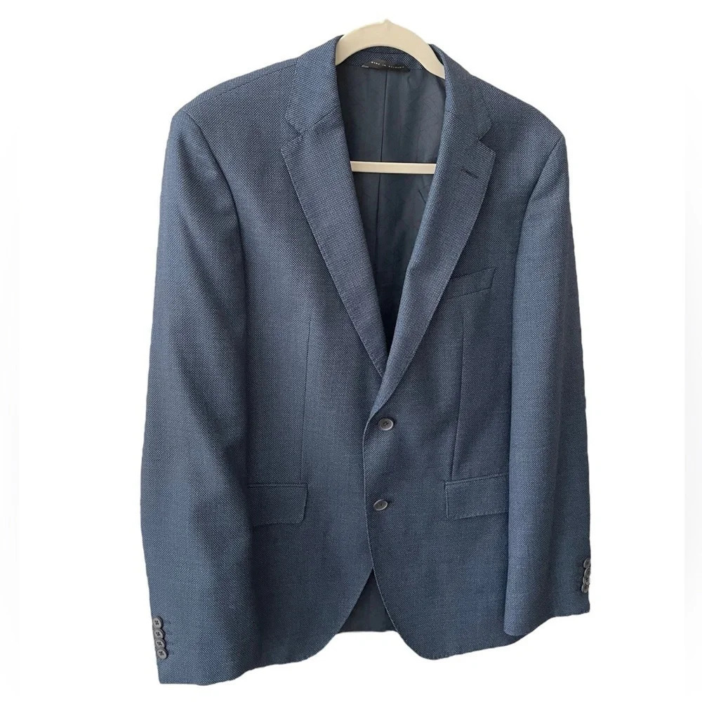 Boss HUGO BOSS Mens Blazer Sport Coat Jacket 38R Suit Jacket 100% wool